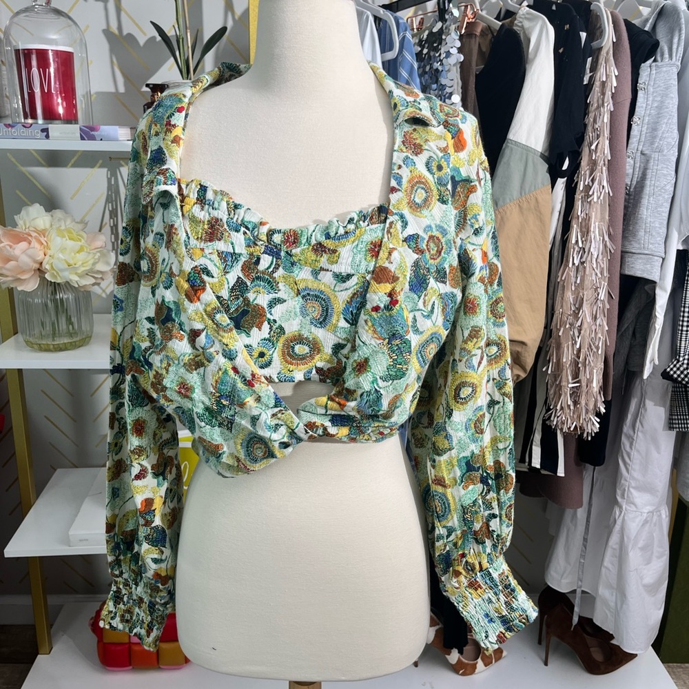 Two piece Anthropologie Top - So cute!